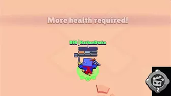 USING ASH'S 2ND GADGET ON 1 HEALTH!! | Brawl Stars