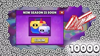 Brawl Stars NEW SEASON is soon! CLAIM 10000 FREE Tokens????