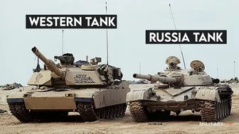 Why are Russian tanks lighter and smaller than the western tanks