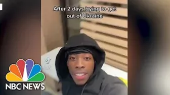 Professional Soccer Player Documents Journey Through Ukraine On TikTok