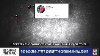 Professional Soccer Player Documents Journey Through Ukraine On TikTok