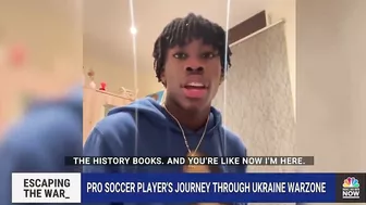 Professional Soccer Player Documents Journey Through Ukraine On TikTok