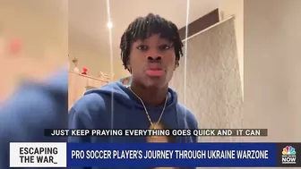 Professional Soccer Player Documents Journey Through Ukraine On TikTok