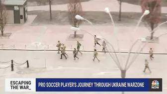 Professional Soccer Player Documents Journey Through Ukraine On TikTok