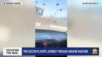 Professional Soccer Player Documents Journey Through Ukraine On TikTok