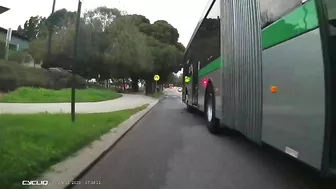 Bus Incidents | Compilation | Caught on the Cycliq Fly 12 + 6