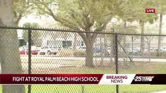 10 people taken to hospital after fight at Royal Palm Beach High, school on lockdown