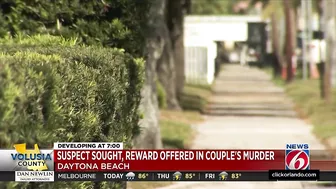 Daytona Beach police chief urges residents to remain vigilant until suspected murderer caught