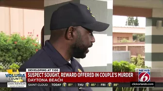 Daytona Beach police chief urges residents to remain vigilant until suspected murderer caught