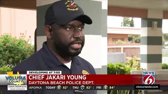 Daytona Beach police chief urges residents to remain vigilant until suspected murderer caught