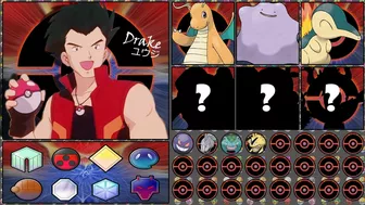 CHAMPION DRAKE / ユウジ POKEMON TEAM (IF HE TRAVEL TO OTHER REGION)