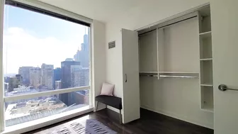 A one-bedroom model #4401 at the Loop's luxury OneEleven tower