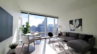 A one-bedroom model #4401 at the Loop's luxury OneEleven tower