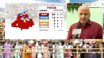 Election Results 2022: "Kejriwal Model Going National": Manish Sisodia On AAP's Punjab Sweep