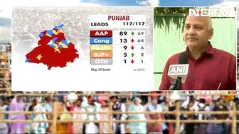 Election Results 2022: "Kejriwal Model Going National": Manish Sisodia On AAP's Punjab Sweep