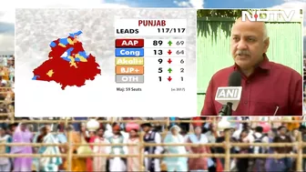 Election Results 2022: "Kejriwal Model Going National": Manish Sisodia On AAP's Punjab Sweep