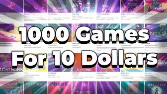 1000 Games for 10 Dollars! VR Games Too!