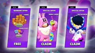 ????THANKS???? CURSED NEW SKIN Brawl Stars + BIODOME GIFT!