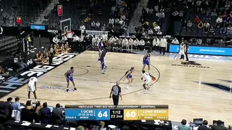 UCSB vs Long Beach State EXCITING Ending | 2022 College Basketball