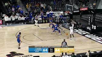 UCSB vs Long Beach State EXCITING Ending | 2022 College Basketball