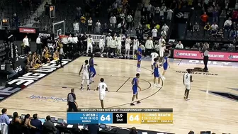 UCSB vs Long Beach State EXCITING Ending | 2022 College Basketball