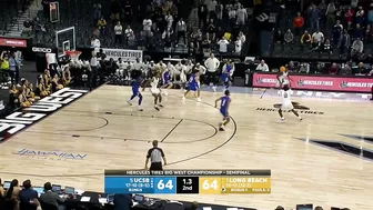 UCSB vs Long Beach State EXCITING Ending | 2022 College Basketball