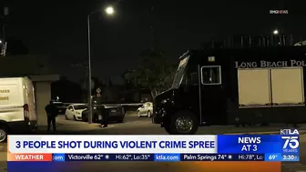 3 shot in Long Beach crime rampage that ended in Carson hostage situation