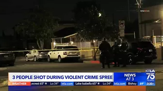 3 shot in Long Beach crime rampage that ended in Carson hostage situation