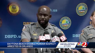 Daytona Beach Police Chief on double murder case