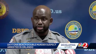 Daytona Beach Police Chief on double murder case