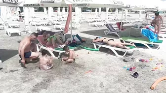 Part 3 Plaja Dig Beach 4K VIDEO  Sun Summer Party Fun Mamaia Bikini Beach.