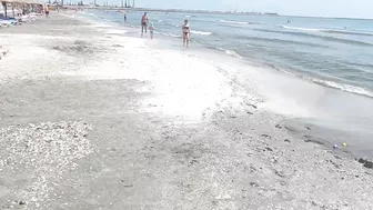 Part 3 Plaja Dig Beach 4K VIDEO  Sun Summer Party Fun Mamaia Bikini Beach.