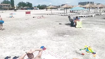 Part 3 Plaja Dig Beach 4K VIDEO  Sun Summer Party Fun Mamaia Bikini Beach.