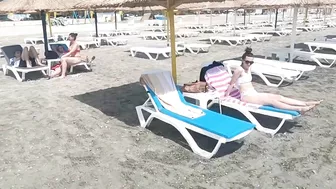 Part 3 Plaja Dig Beach 4K VIDEO  Sun Summer Party Fun Mamaia Bikini Beach.