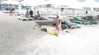 Part 3 Plaja Dig Beach 4K VIDEO  Sun Summer Party Fun Mamaia Bikini Beach.