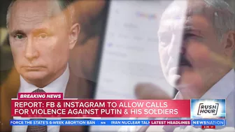 Facebook, Instagram to allow threats against Putin in certain countries | Rush Hour