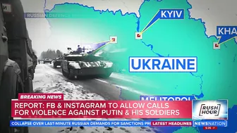 Facebook, Instagram to allow threats against Putin in certain countries | Rush Hour