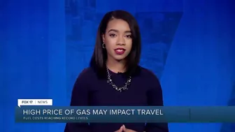 High price of gas may impact travel