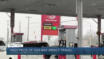 High price of gas may impact travel