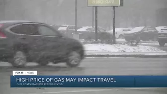 High price of gas may impact travel