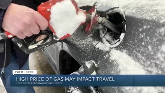 High price of gas may impact travel