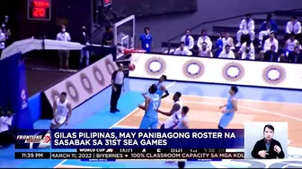 Gilas Pilipinas, may panibagong roster na sasabak sa 31st SEA Games