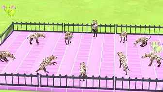 Tug of War Rope Game Lion Vs. The Humans - Animal Revolt Battle Simulator - Squid Game Rope Scene