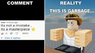 Behind YouTube comments (Roblox)