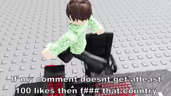 Behind YouTube comments (Roblox)