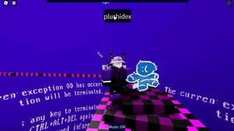 ROBLOX - Find the Plushies - Blue Screened Plushie