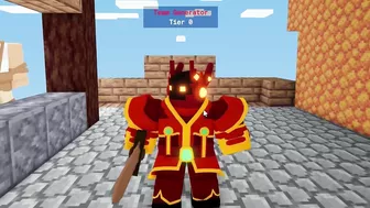 NEW ACADEMY AERY SKIN... (Roblox Bedwars Update)