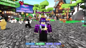 NEW ACADEMY AERY SKIN... (Roblox Bedwars Update)