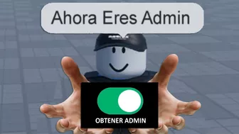 Roblox me dio admin...