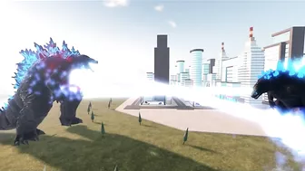 All Titanus Godzilla Beam Clash In Kaiju Universe ! | Roblox Cinematic